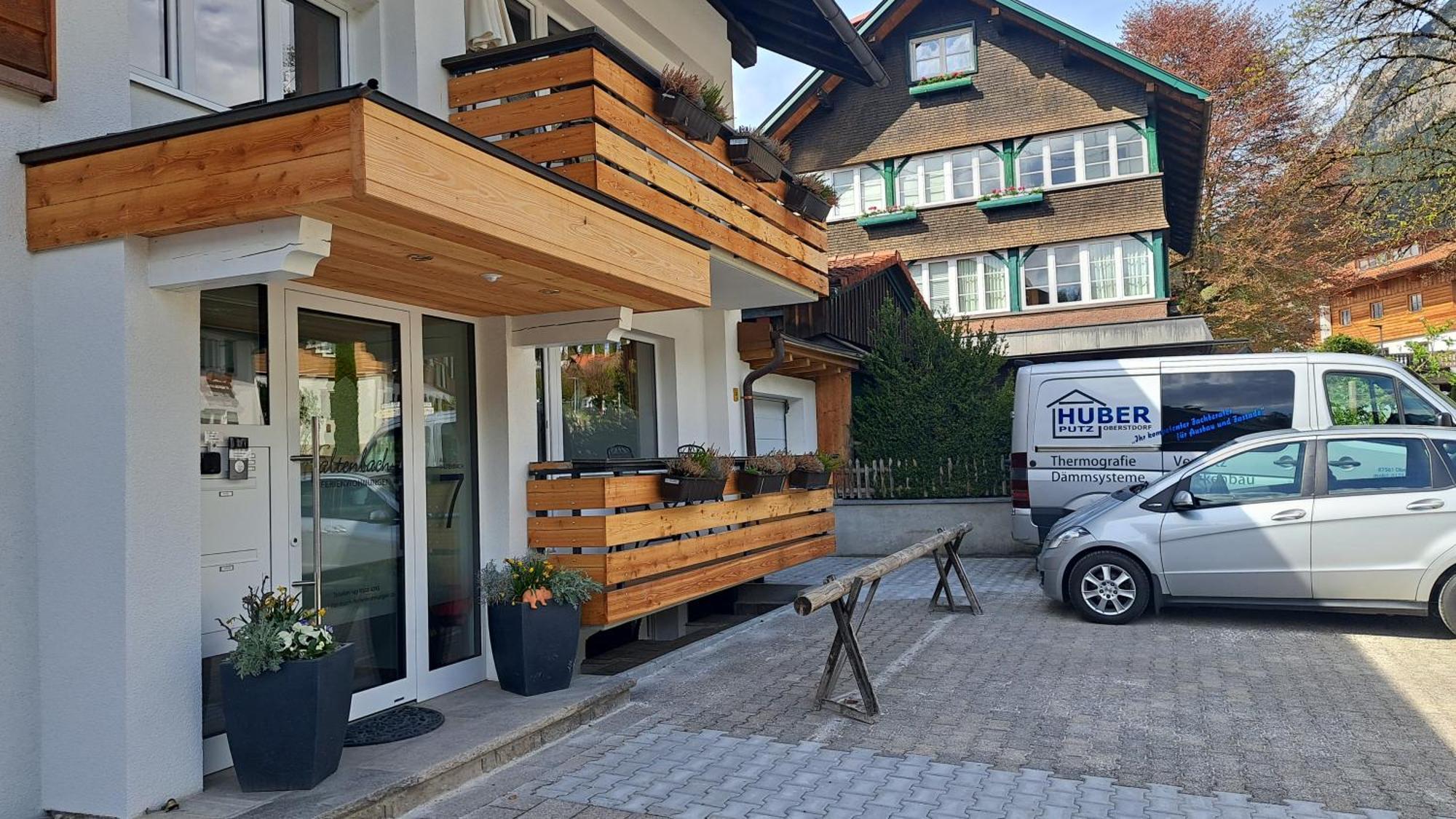 Faltenbach Ferienwohnungen in Oberstdorf Exterior foto