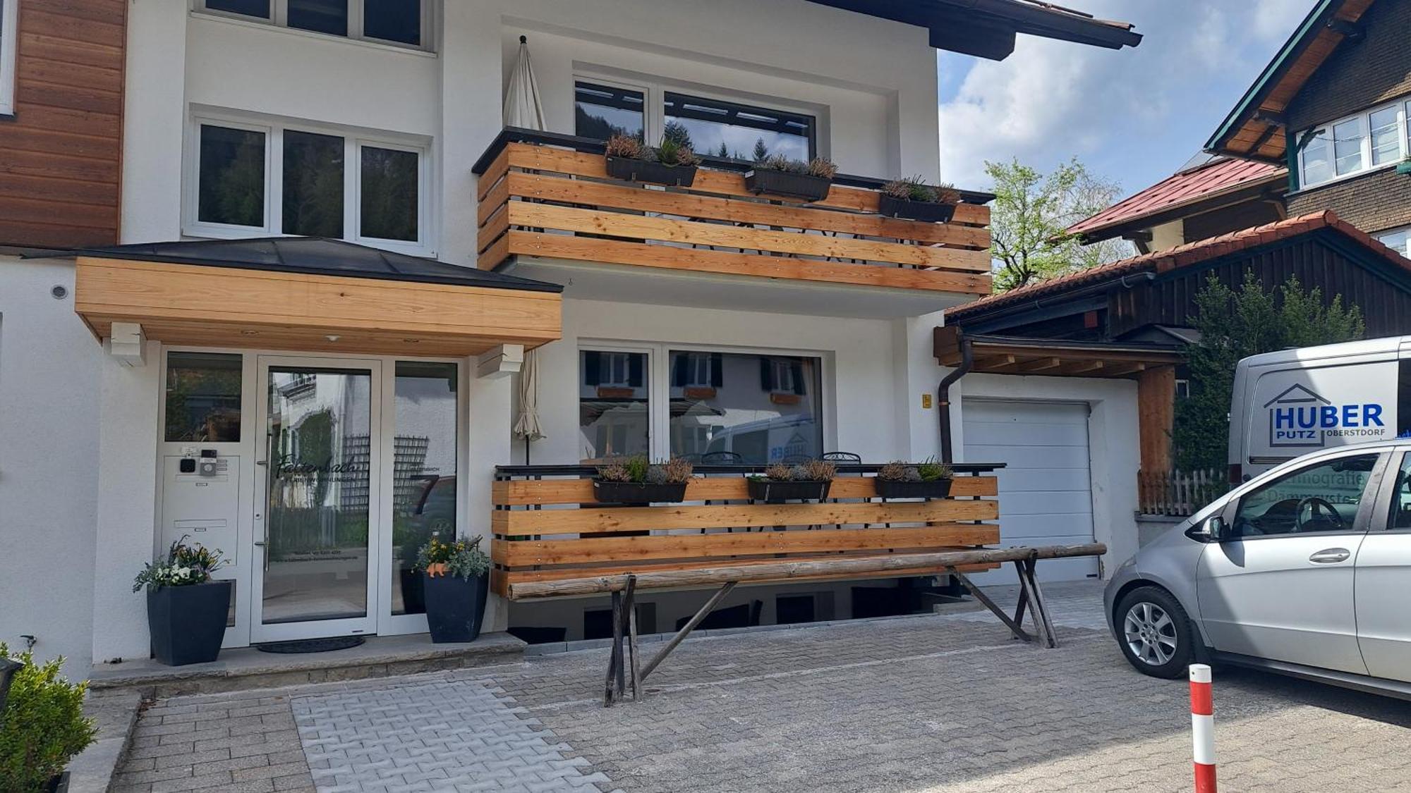 Faltenbach Ferienwohnungen in Oberstdorf Exterior foto