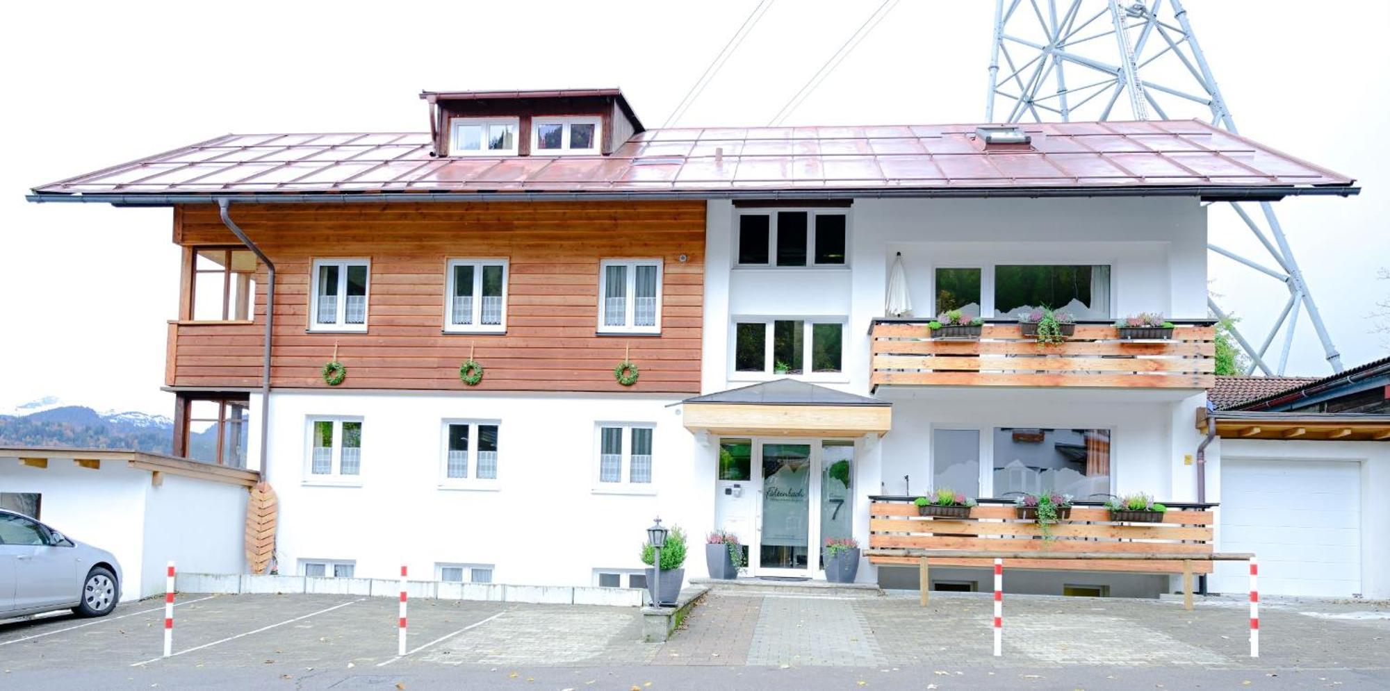 Faltenbach Ferienwohnungen in Oberstdorf Exterior foto